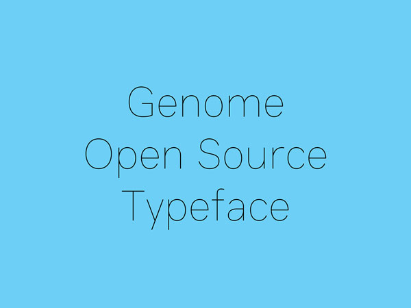 Genome - Free Font