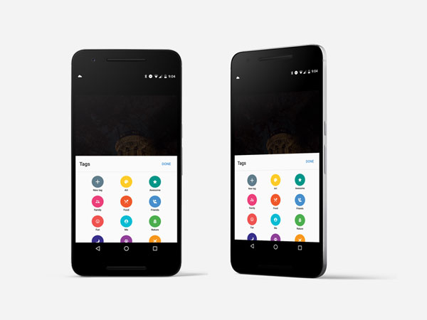 Nexus 6P - PSD Mockup