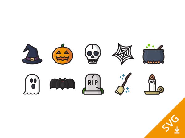 Halloween SVG Icons