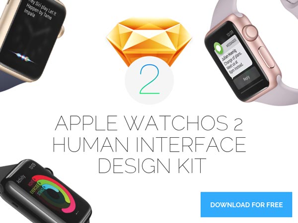Apple WatchOS 2 - Human Interface Design Kit
