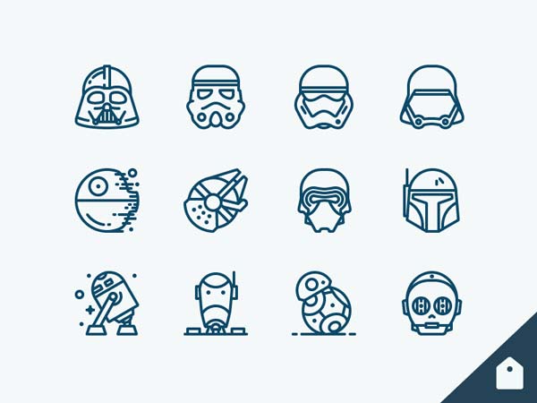 Star Wars Icons Freebie