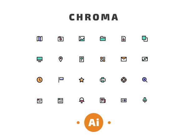 ChromaIcon - Icon Set