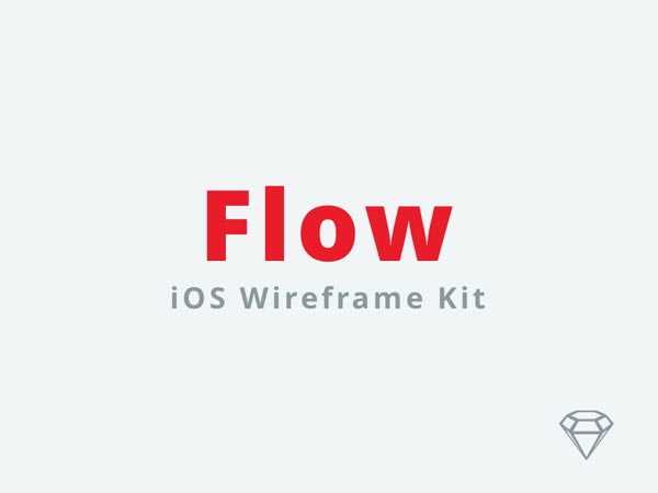 Flow - iOS Wireframe Kit