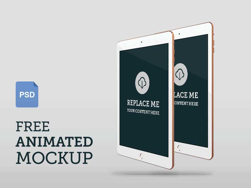 Animated iPad Mockup