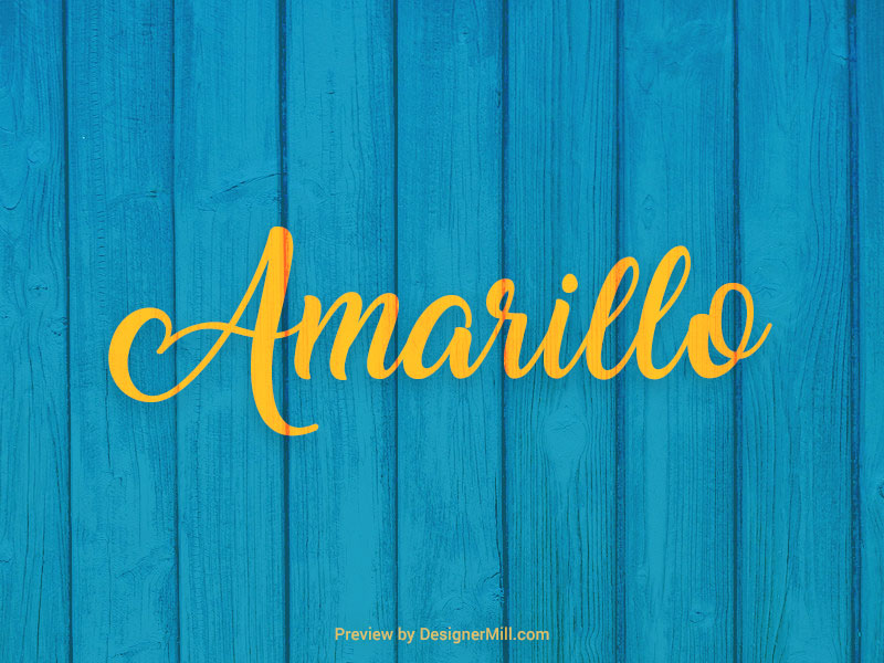 Amarillo - Free Font