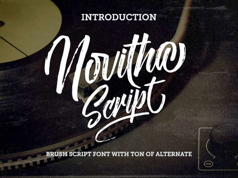 Novitha Script - Free Font | DesignerMill