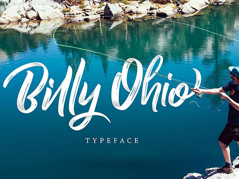 Billy Ohio - Free Font