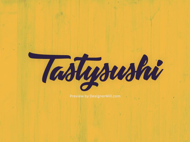 Tastysushi - Free Font