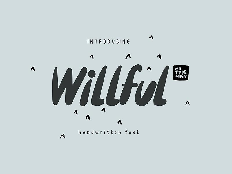 Willful - Free Font