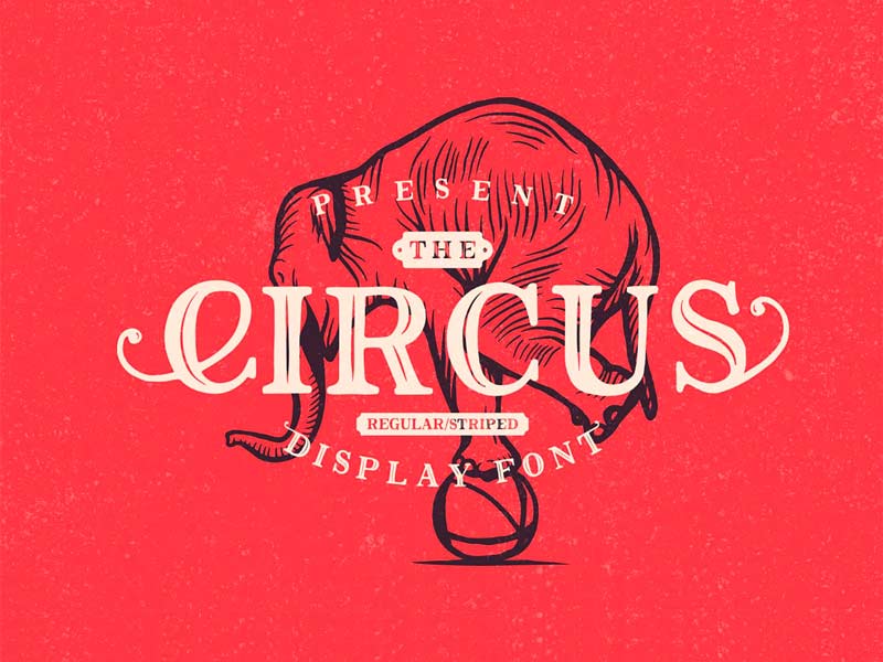 The Circus - Free Display Font