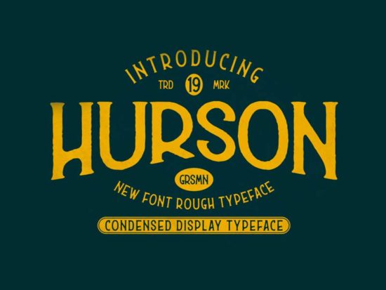 Hurson - Free Font