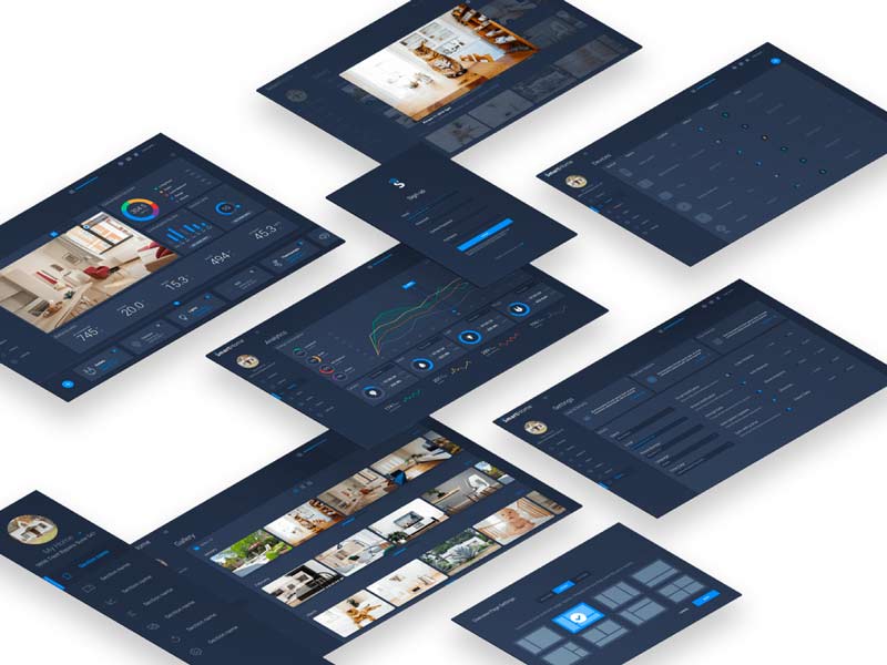 Smart Home - Home Dashboard UI Kit