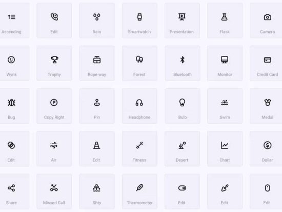 Unicons - 1000+ Free vector icons