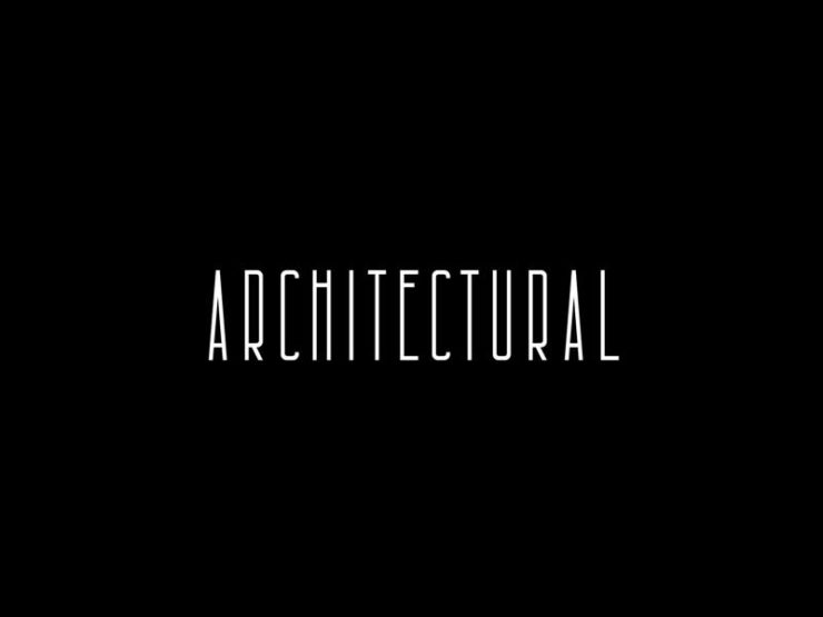 Architectural - Free Font