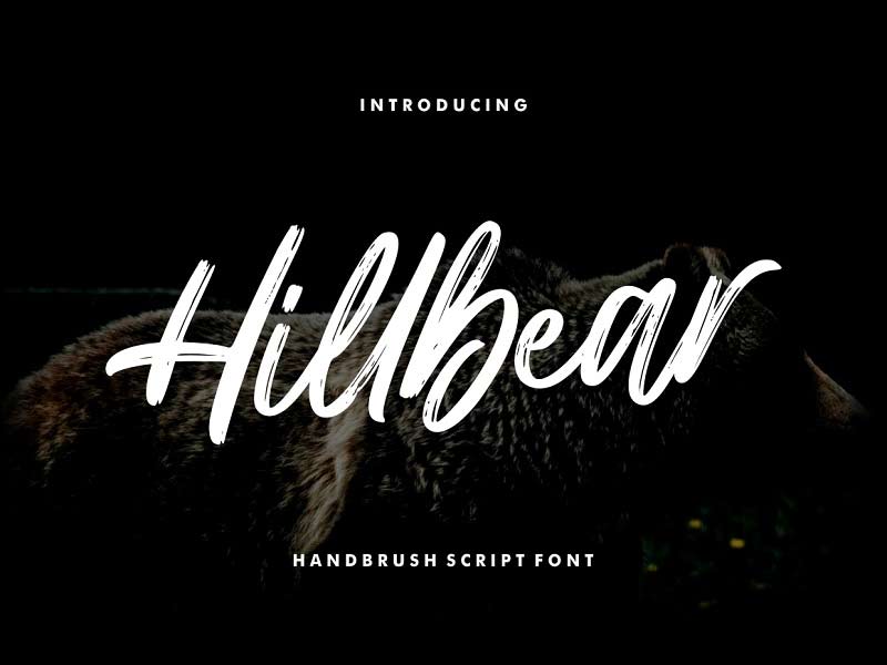 Hillbear - Free Font