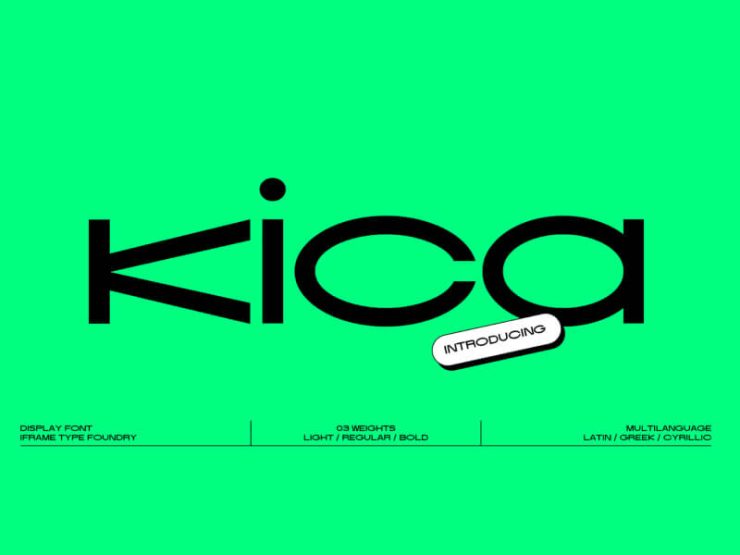 IF Kica - Free Font