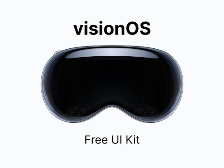 Apple visionOS - UI Kit for Figma